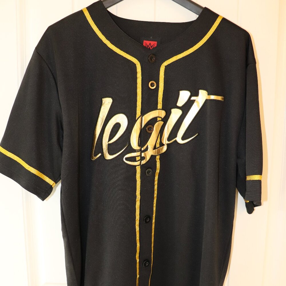 *NEW* WWE Sasha Banks Legit Baseball Jersey
